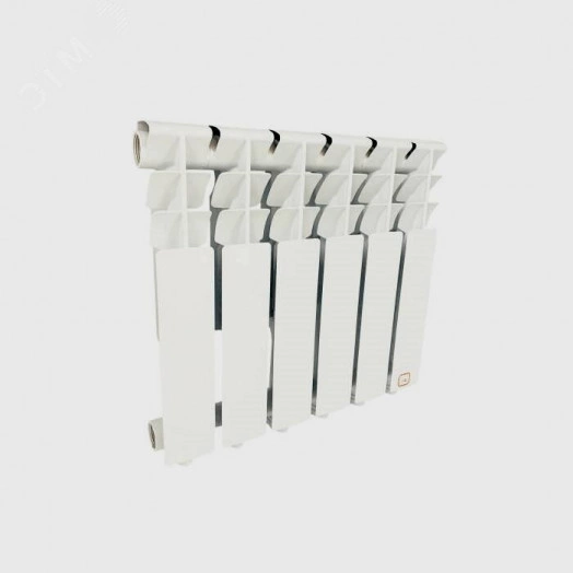 Радиатор алюминиевый AL 350 10 секций RAL 9016 (белый)