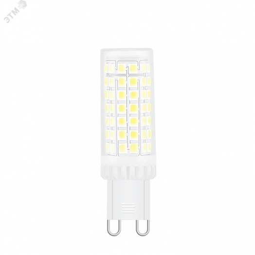 Лампа светодиодная LED 6.5 Вт 770 Лм 3000К теплая G9 капсула 220 В керамика Black Gauss