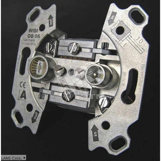 Розетка проходная TV/SAT (-11 дБ)