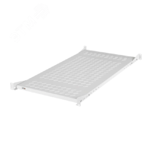 Полка стационарная усиленная TLK, 19', Ш436хГ1060мм, для шкафа и стойки глубиной 1200мм, серая