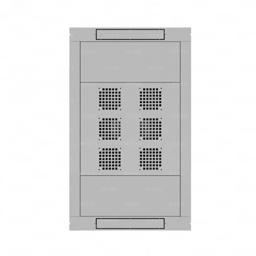 Шкаф напольный телекоммуникационный NTSS RS 32U 600х1000мм, 4 профиля 19, двери стекло и сплошная металл, регулируемые опоры, боковые стенки съемные, разобранный, серый RAL 7035