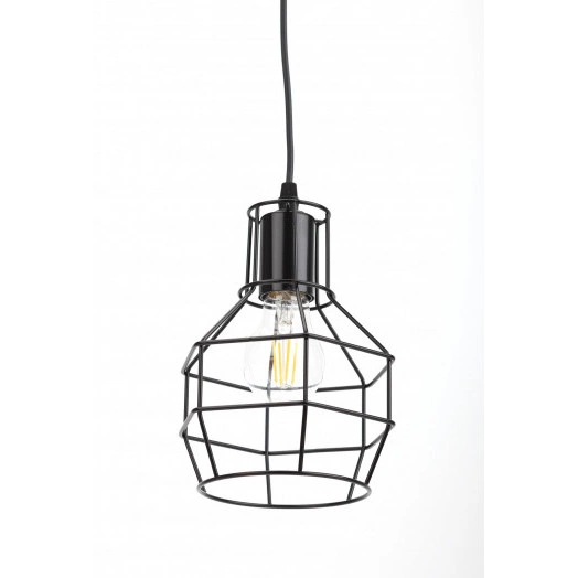 Подвес PL11 BK ЭРА металл, E27, max 60W, d160 мм, черный (20/120)