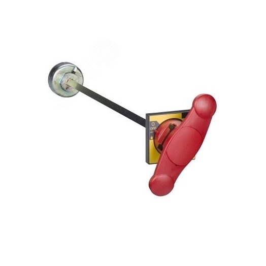 Рукоятка выносная поворотная красно-желтая для INS320/630