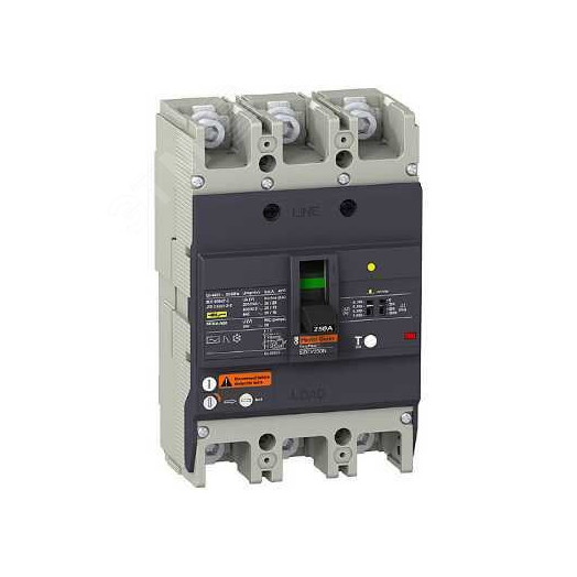 Выключатель автоматический дифференциальный АВДТ 25 KA/415 В 3П/3Т 175 A