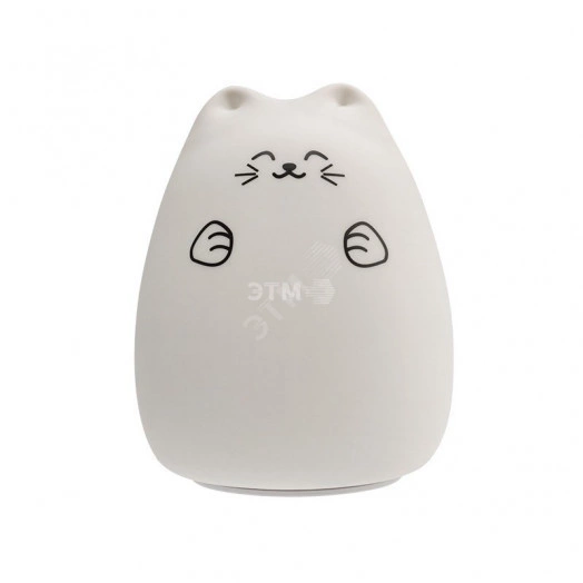 Силиконовый домашний ночник Котик