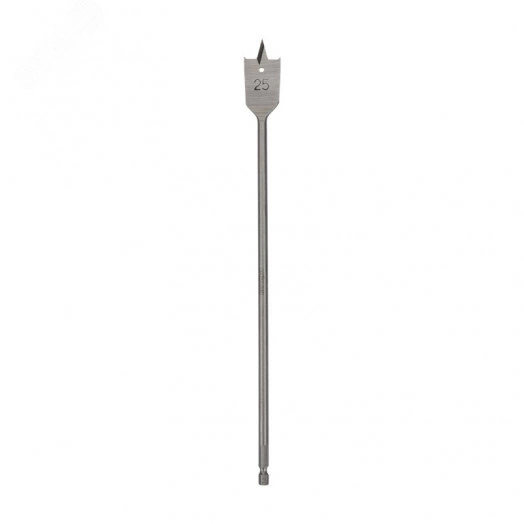 Сверло перовое по дереву 25х300 мм (шестигранный хвостовик)
