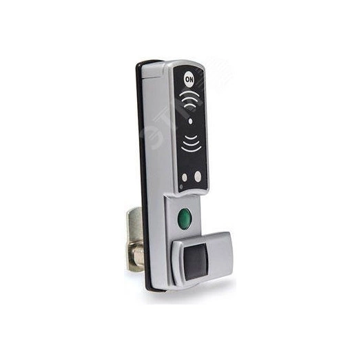 Замок электромеханический Z-595 EHT совмещенный с контроллером. Серебро.
