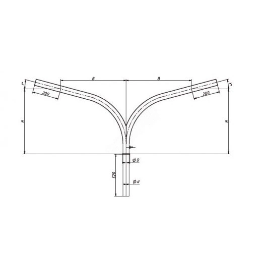 Кронштейн 1.К2-2.5-2.0-/180-Ф4-ц