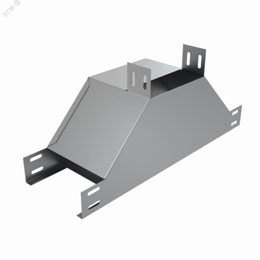 Т-отвод вертикальный 50х300 мм вверх c разворотом трассы на 90 гр.