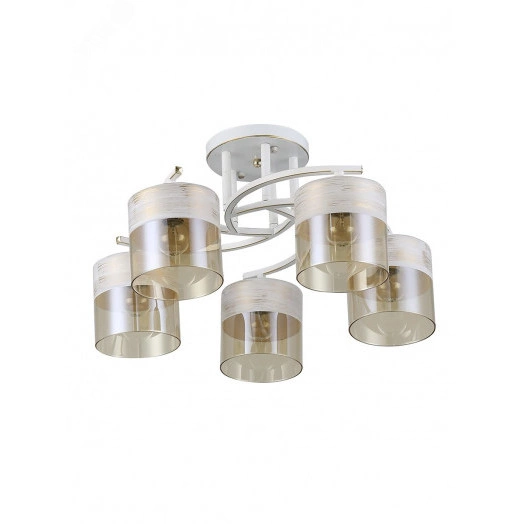 Люстра  Rivoli Constancia 9081-305 5 * Е27 40 Вт модерн