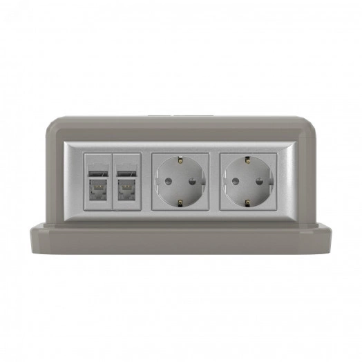 Башенка напольная BUS 12 модулей серая