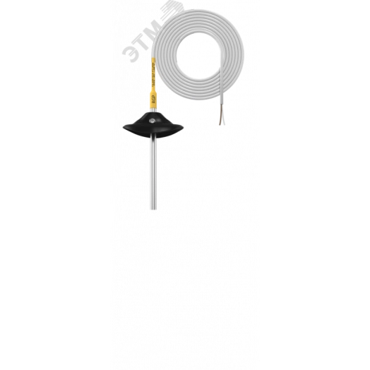 Датчик температуры от -40 до +90 C, PT 1000, канальный, 100 мм., в гильзе