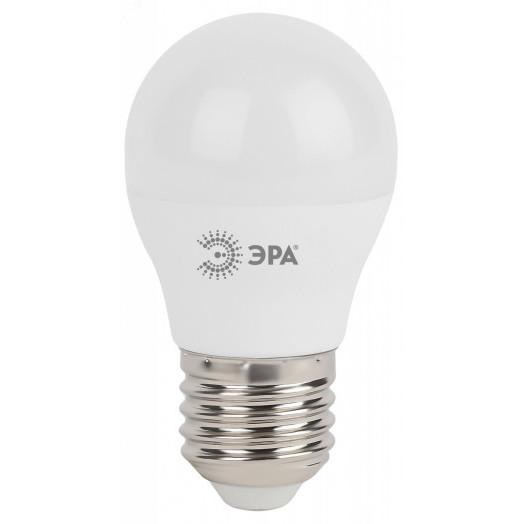 Лампа светодиодная Эра LED P45-11W-840-E27 (диод, шар, 11Вт, нейтр, E27)