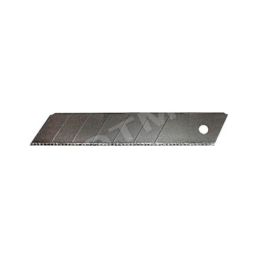 Лезвия для ножа технического 25 мм, 7 сегментов, сталь SK5 (10 шт)