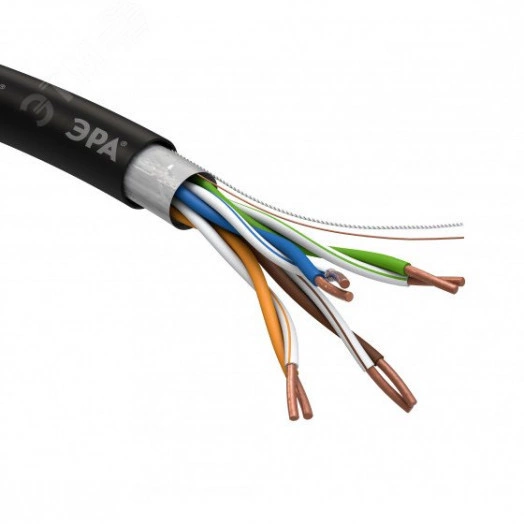 Витая пара F/UTP 4x2x24AWG Cat5e CU PE OUTDOOR 305 м SIMPLE