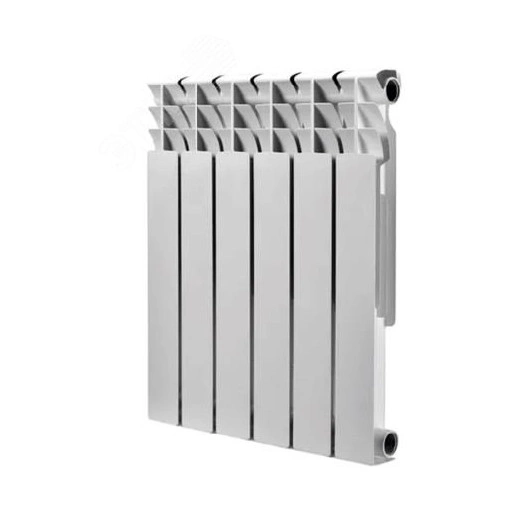 Радиатор биметаллический секционный 500/80/4 боковое подключение