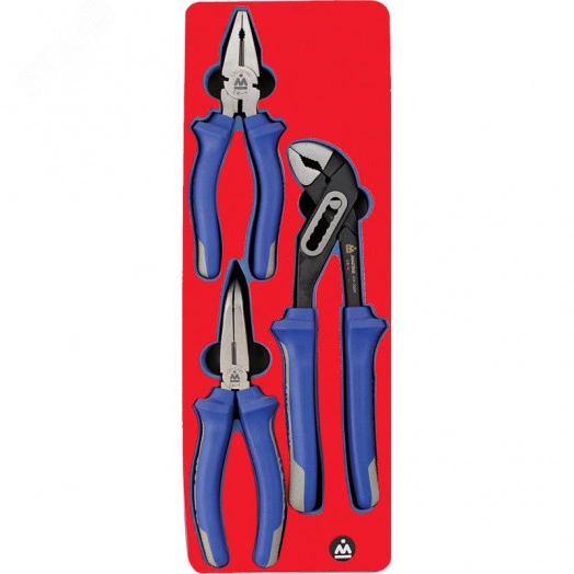 Набор пассатижей и бокорезов ложемент 3 предмета