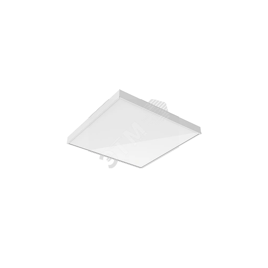 Светильник светодиодный для образ.учрежд.2.0 ДВО/ДПО 595*595*50мм IP40 30 ВТ 4000K с опал рас. авар. автоном. пост. действия Вартон