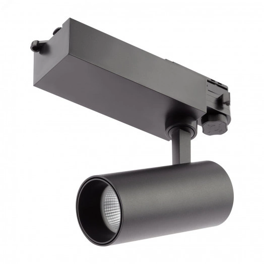 Трековый светильник трёхфазный SТR-30-36-40K-B20 узкий луч 4000K черный ЭРА