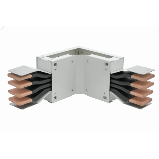 Угол магистральный с поворотом шин горизонтально MF Cu 3200A Hyperion