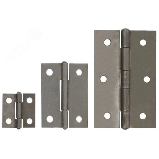 Петли универсальные, набор 2 шт., цинк 50 х 35 мм