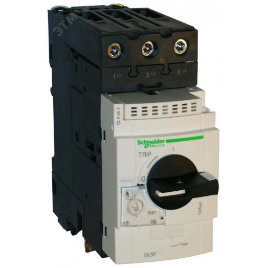 Выключатель автоматический для защиты электродвигателей GV3 65 A с комбинированным расцепителем