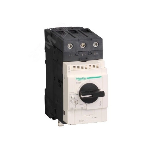 Выключатель автоматический для защиты электродвигателей GV3 65 A с комбинированным расцепителем