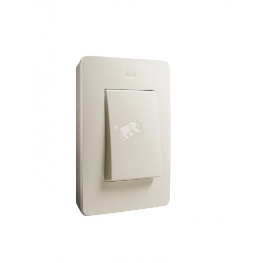 Рамка 1 пост слоновая кость