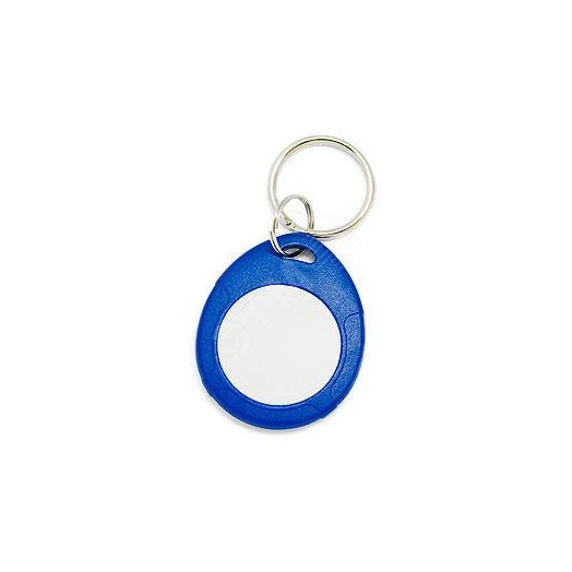 Брелок EM, IL-07EBW order, с кольцом, синий+белый.Номера по порядку.