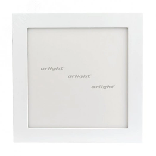 Светильник DL-225x225M-21W Warm White (ARL, IP40 Металл, 3 года)