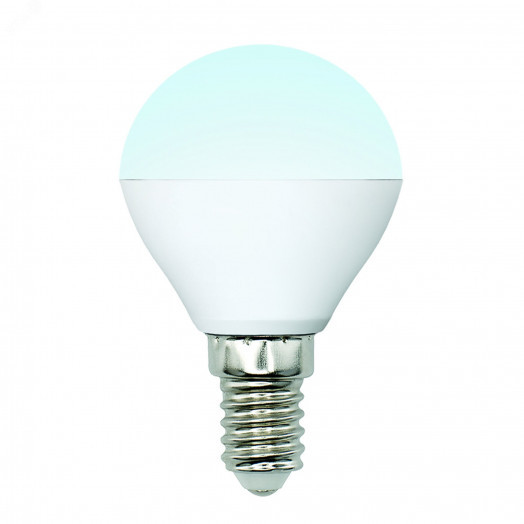 Лампа светодиодная с трехступенчатым диммером 100-50-10 LED 6вт 175-250В шар 510Лм Е14 4000К Uniel Multibrigh