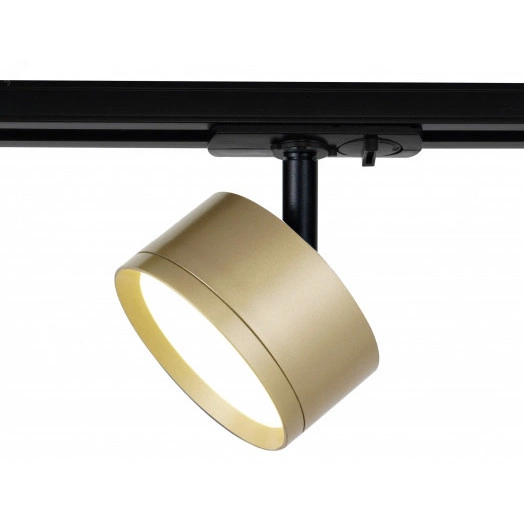 Трековый светильник TR48 - GX53 MG однофазный под лампу GX53 матовое золото под лампу GX53, лампа в комплект не входит ЭРА