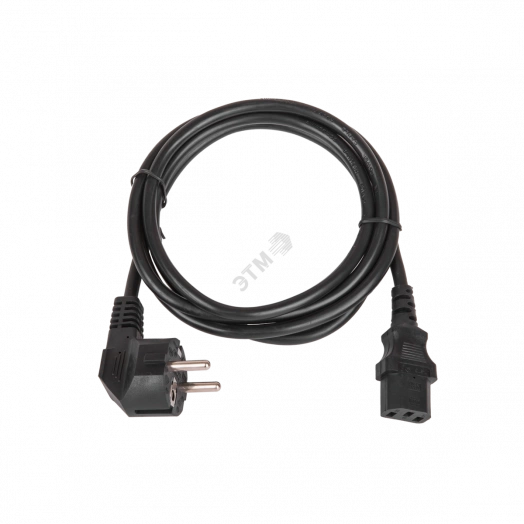 Кабель питания TLKSchuko CEE 7/7 - C13 3x0.75мм2 5 м 250В 6A черный