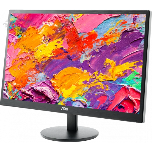 Монитор 23.6'' VA, 1920x1080, 5 мс, 1000:1, 250 КМ/м2, HDMI, VGA