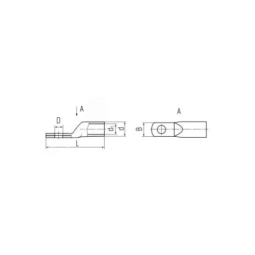 Наконечник ТМЛ-У 150- 10 (КВТ)