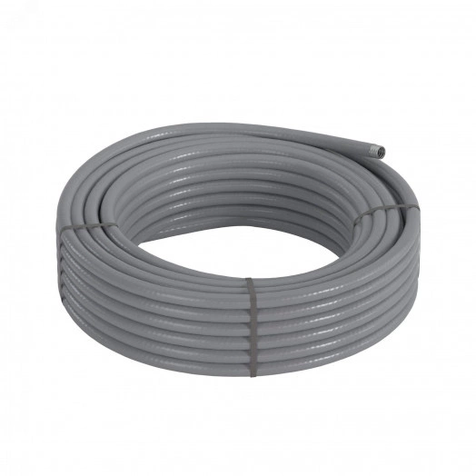 Металлорукав DN 20мм в гладкой EVA изоляции Dвнутр=20.5 мм Dнар= 27.0 IP66 (50м) серый