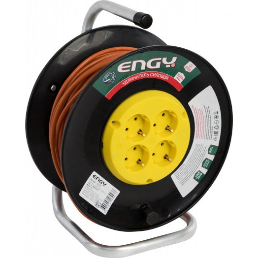 Удлинитель с выключателем ENGY 'Гранд' 3м/3роз. с/з (ПВС 3х0,75)