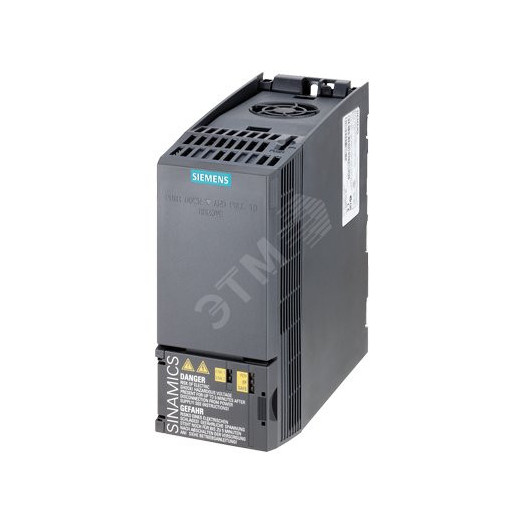 Преобразователь частоты SINAMICS G120C RATED POWER 1,1KW WITH 150% OVERLOAD FOR 3 SEC 3AC380-480V +10/-20% 47-63HZ INTEGRATED FILTER CLASS A