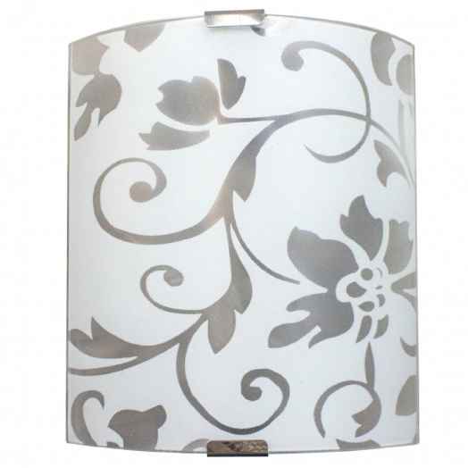 Светильник Эрика 210х245 НББ 21-60 М21 матовый белыйкл.штамп металлик ИУ