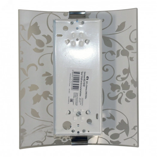 Светильник Эрика 210х245 НББ 21-60 М21 матовый белыйкл.штамп металлик ИУ