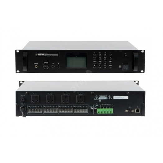Преобразователь аудио цифро-аналоговый , 1 канал, IP-интерфейс, 2U