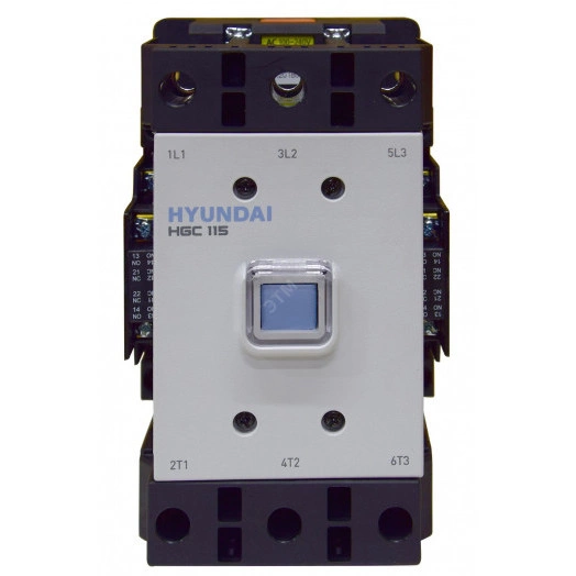 Магнитный контактор HGC115 22NS F220 115А 60 квт при АС3 (380-440В) напряжение катушки 100-240В АC 110-220 DC 2НО+2НЗ