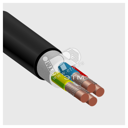 Кабель силовой ВВГнг(А)-FRLSLTX 4х4 ок (А)-1