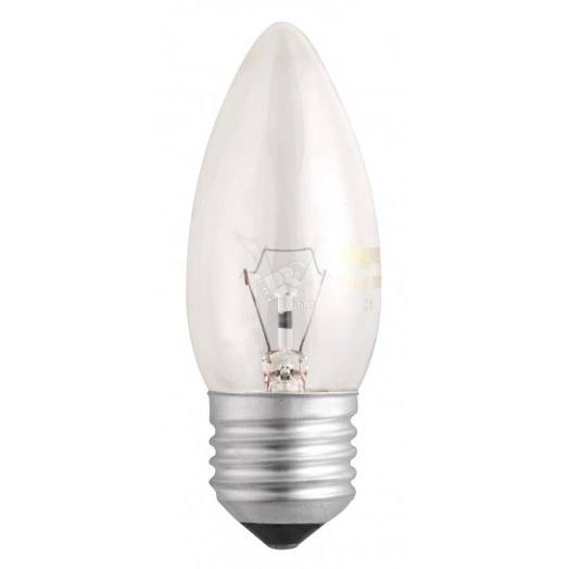 Лампа накаливания B35 240V 40W E27 clear