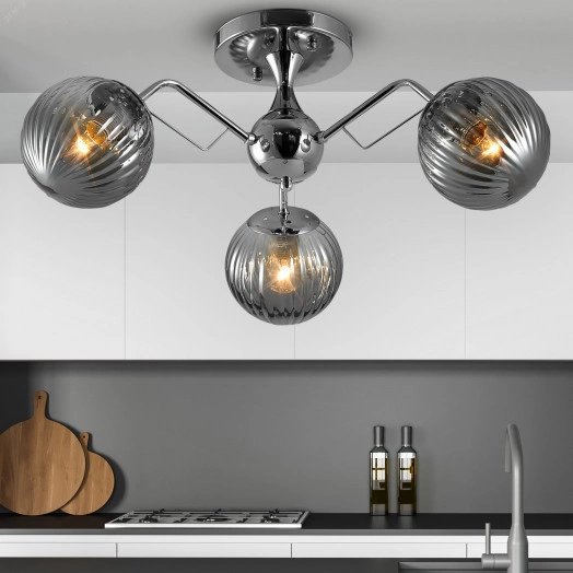 Люстра  Rivoli Jessika 3097-303 3 * Е27 40 Вт модерн