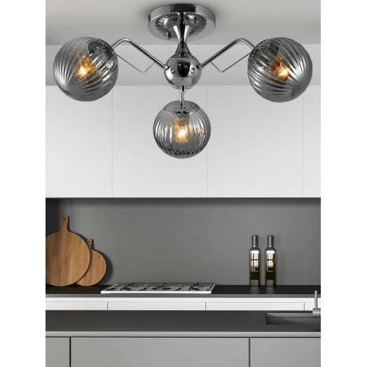 Люстра  Rivoli Jessika 3097-303 3 * Е27 40 Вт модерн