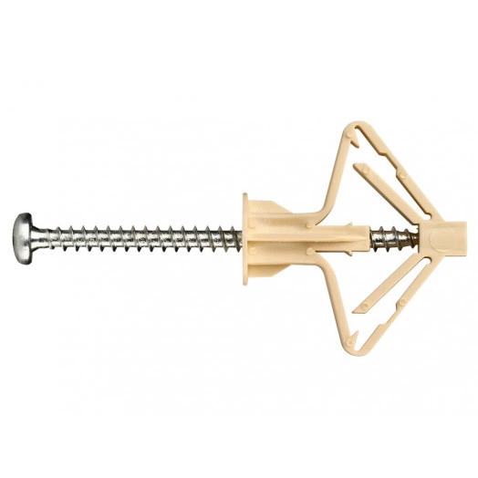 Анкер для тонколистовых материалов PLA 10х50 с    шурупом (60шт)