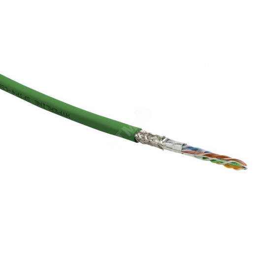 Кабель SFUTP4-C5E-S24-IN-LSZH-GN-305 (305 м) витая паракат.5e 4 пары (24 AWG)