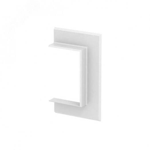 Настенная стыковая рамка кабельного канала Rapid 80 70x110 мм (ABS-пластик, белый)