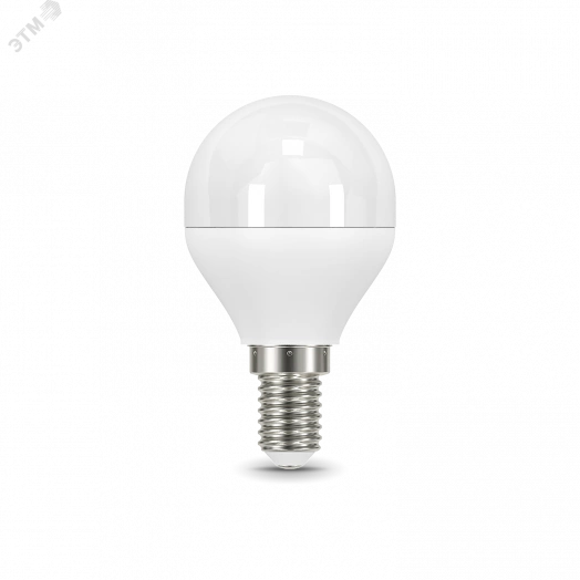 Лампа светодиодная LED 7 Вт 590 Лм 6500К холодная E14 Шар диммируемая Black Gauss